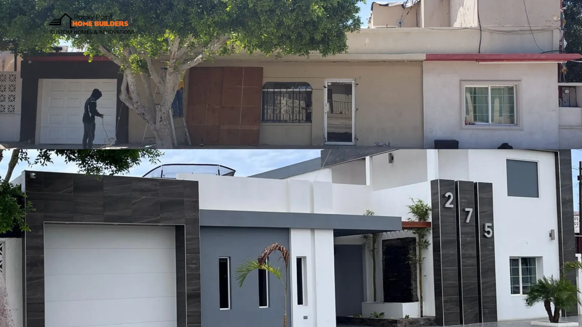 Image of a house under renovation